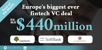 February Deal of the Month: OakNorth raises $440 million