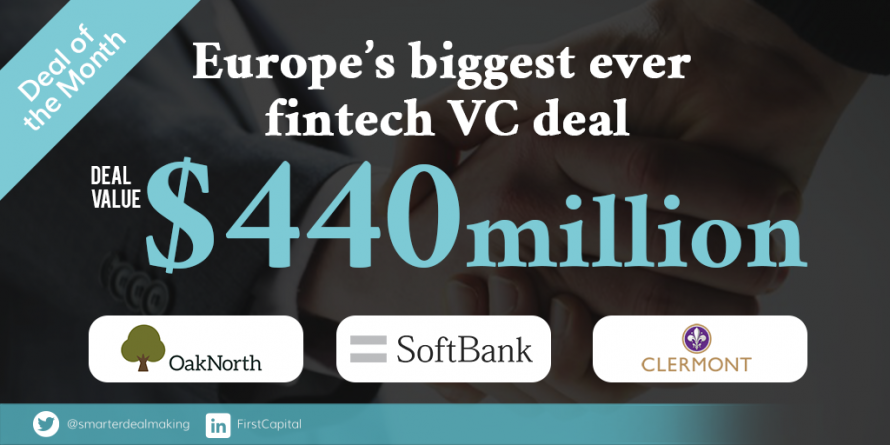 OakNorth Softbank Clermont FirstCapital_Dealofthemonth