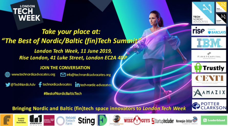 London Tech Week Nordic Baltic FinTech