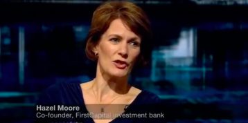 Hazel Moore BBC Newsnight Interview